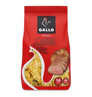 Raviolis Gallo Carne 500 G