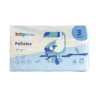 Pañales Talla 3 4-9 Kg Babysmile 56Uds 269534 (269534)