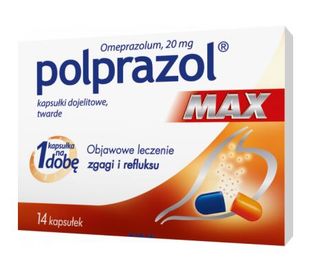 Polprazol Max 20 mg 14 kapsułek