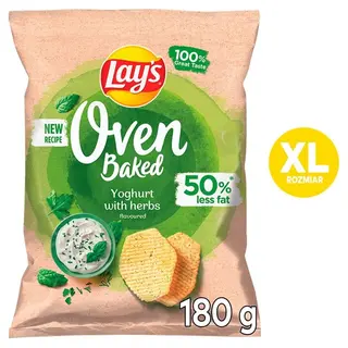 Lay's Oven Baked Jogurt z Ziołami chipsy 180g