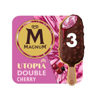 Helado Utopia Double Cherry Magnum 3Ux85 Ml.