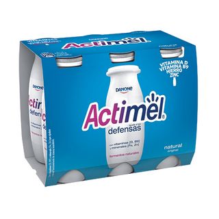 Leche Ferment Natural Danone Actimel 6X100G