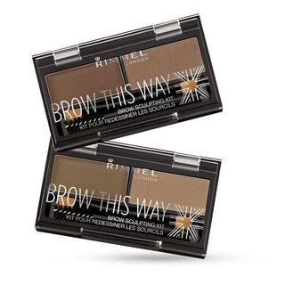 Brow This Way Kit de Cejas - Rimmel - Marrón 3607344535044