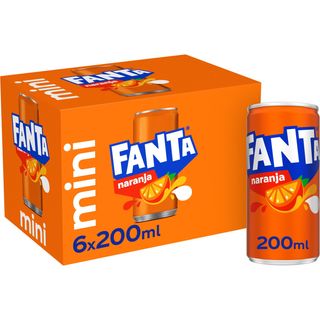 Refresco Naranja, Lata 200 Ml