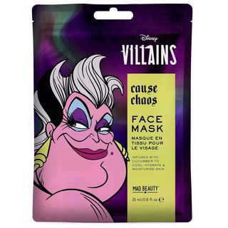 Mascarilla Facial Villanas Disney Ursula - Mad Beauty - 25 ml 5060895830675