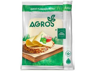 QUEIJO AGROS FLAMENGO FATIAS 200G