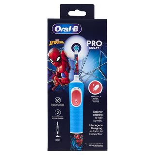 Oral-B Spazzolino Elettrico Ricaricabile Marvel Spider-Man Pro Kids3+