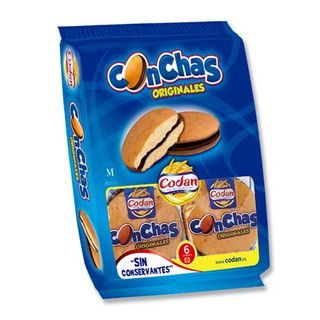 Codan conchas rellenas de chocolate 355 g