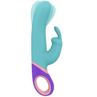 Vibrador Conejito Rotador Lopy Azul