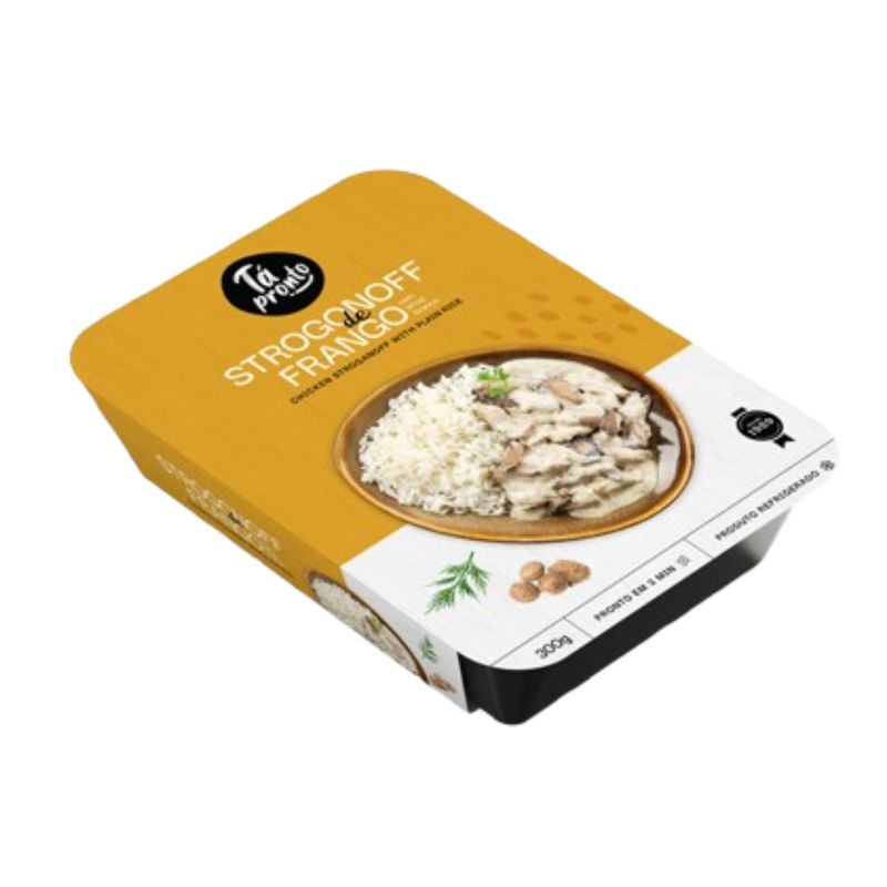 Tá Pronto Strogonoff de Frango com Arroz 300g