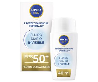 Prot.Solar Nivea Uv Face Fluido Diario Invisible Fp50+ 40Ml