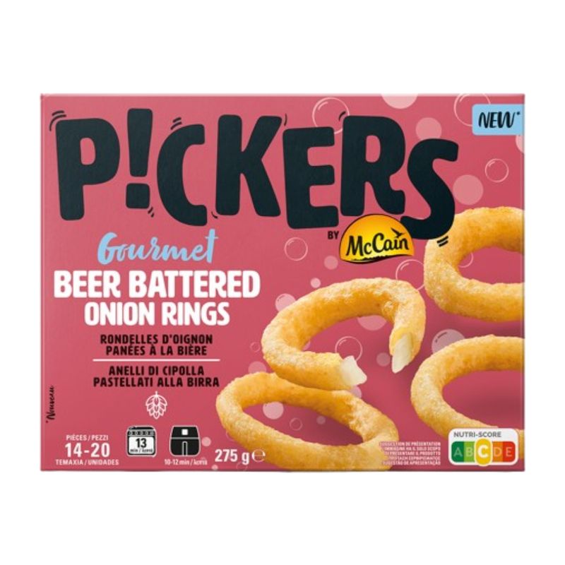 Pickers Aros Cebola com Cerveja 275g