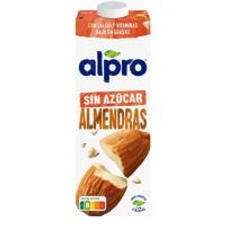 Bebida De Almendras Sin Azúcar Alpro, Brik 1 Litro