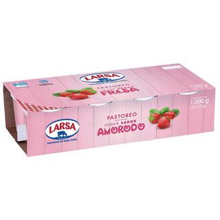 Yogur De Fresa Larsa, Pack 8X125 Gr. (22474381)
