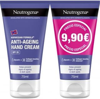Crema De Manos Antiedad Neutrogena Pack 2 Unidades 75 Ml.