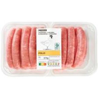 Longaniza De Pollo Eroski, Bandeja 550 Gr. (25228032)