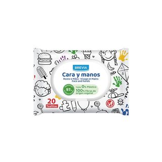 Toallitas Cara y Manos - Brevia - 20 unidades 8410800068872
