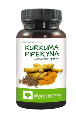 Alter Medica Kurkuma piperyna, na trawienie 60 kapsułek