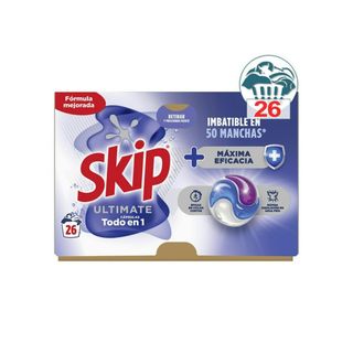 Detergente Caps Skip Máxima Eficacia 26 Dosis (304403)
