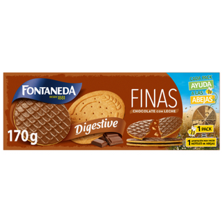 Galletas Fontaneda Digestive De Chocolate As 170Gr