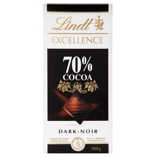 Lindt tableta de chocolate excellence 70% cacao 100 g