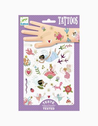 Tatuagens Mundo Mágico - Djeco - Colorido