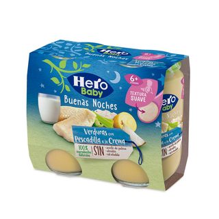 Potitos Verduras Con Pescadilla Buenas Noches 2X190G (64803)