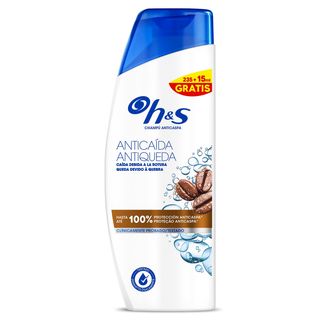 Champú Anticaspa Prevención De La Caída H&S Botella 250 Ml