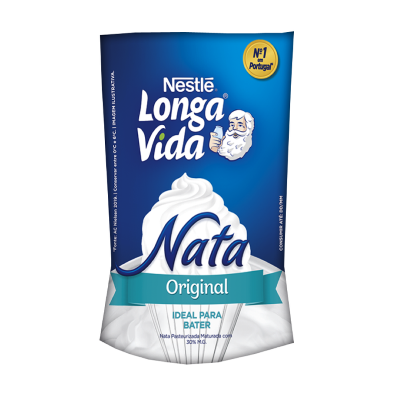 Longa Vida Natas Frescas Pasteurizadas 200ml