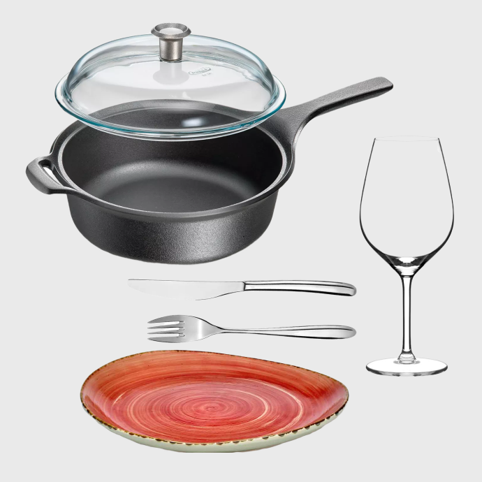 Stoviglie, posateria e pentole