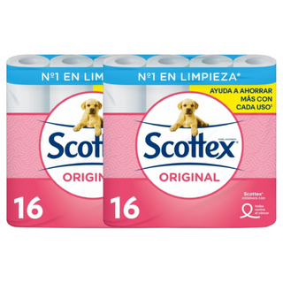 Pack Scottex Papel Higienico 2x16u