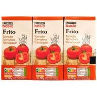Tomate Frito Eroski Basic Pack 3X390 G (12771838)
