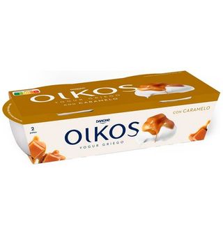 Yogur Danone Oikos Tentaciones Caramelo 2 Uds.