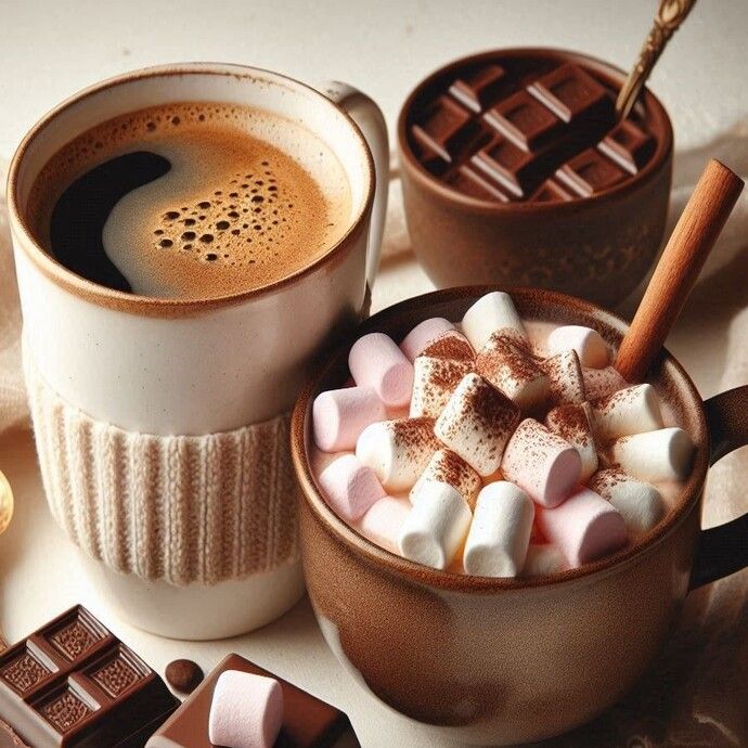 Chwila z kawą i kakao