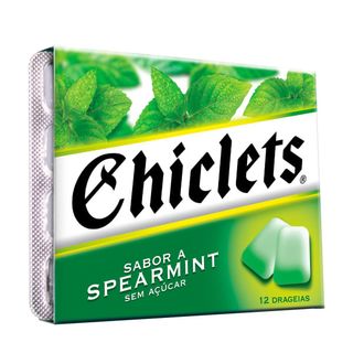 Pastilhas ChiCLets Spearmint 16,5G