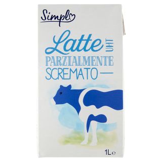 Simpl Latte Uht Parzialmente Scremato 1 L