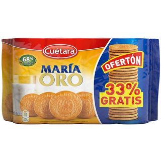 Galleta María Oro Cuetara, 600 Gr. + 33% Gratis (26017186)