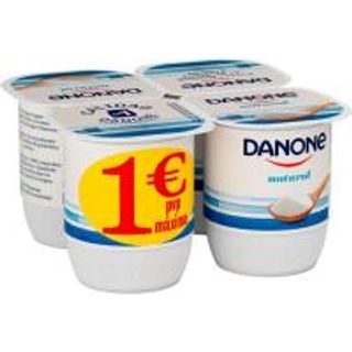 Yogur Natural Danone 4X120 Gr. (204214)