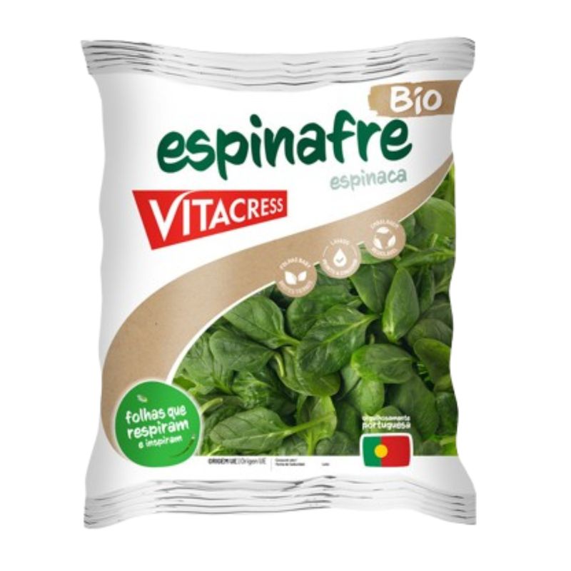 Vitacress Espinafres Biológicos 150g