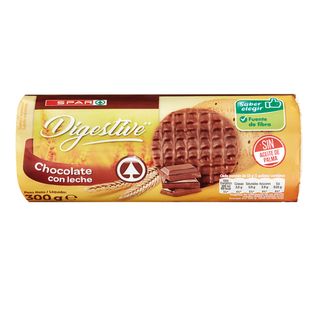 Galletas Spar Digestive Con Chocolate Con Leche 300Gr