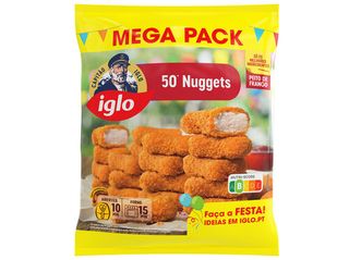 NUGGETS IGLO FRANGO 50UN 1042G
