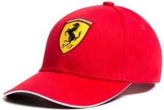 KIDS SCUDERIA LOGO BB CAP RED ONE SIZE