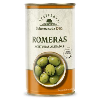 Aceitunas Con Hueso Romeras Dia Vegecampo Lata 185 G