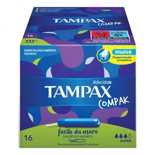 TAMPAX COMPAK SUPER 16 TAMPONI FAT2024