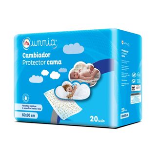 IFA UNNIA Protector De Cama 60X60Cm, 20Ud