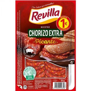 Chorizo Extra Picante Tradicion Revilla 65 Gr.