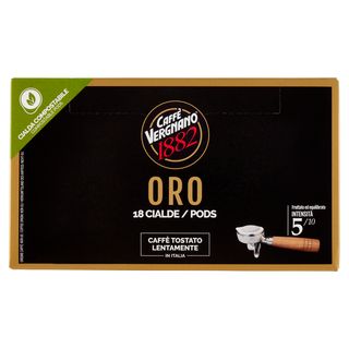 Caffè Vergnano 1882 Oro Cialda Compostabile 18 X 6,94 G