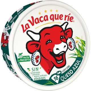 LA VACA QUE RÍE Queso Light Azul 16 Porciones