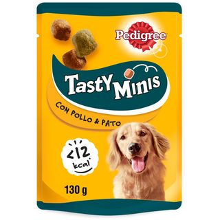 Pedigree Tasty Mini Snacks Sabor Pollo Y Pato Para Perros 0.13Kg
