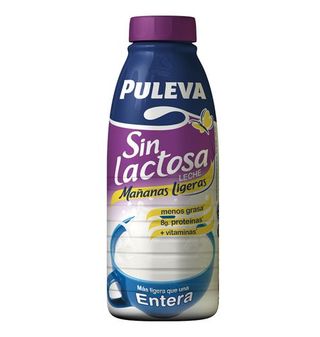Leche Sin Lactosa Puleva Mañanas Ligeras Entera 1 L